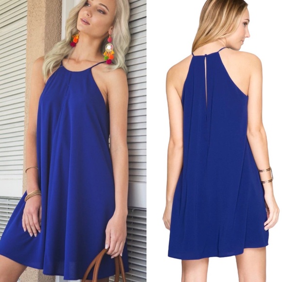 Amanda Uprichard Dresses & Skirts - AMANDA UPRICHARD Dress Revolve Sleeveless Dress in Blue M